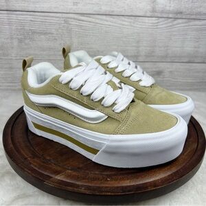 Vans Knu Stack Vintage Platform Women's Shoes Nostalgia Cornstalk Size 6.5 NEW